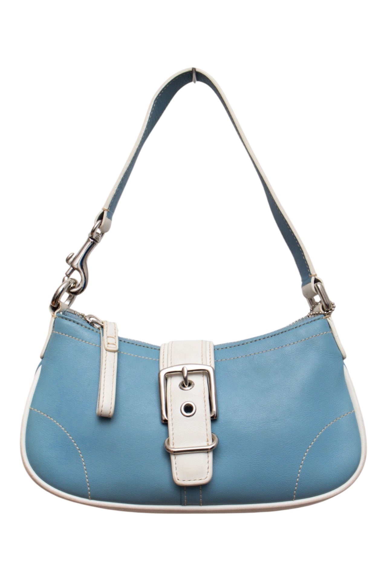 #103 Coach Leather Demi Shoulder Bag