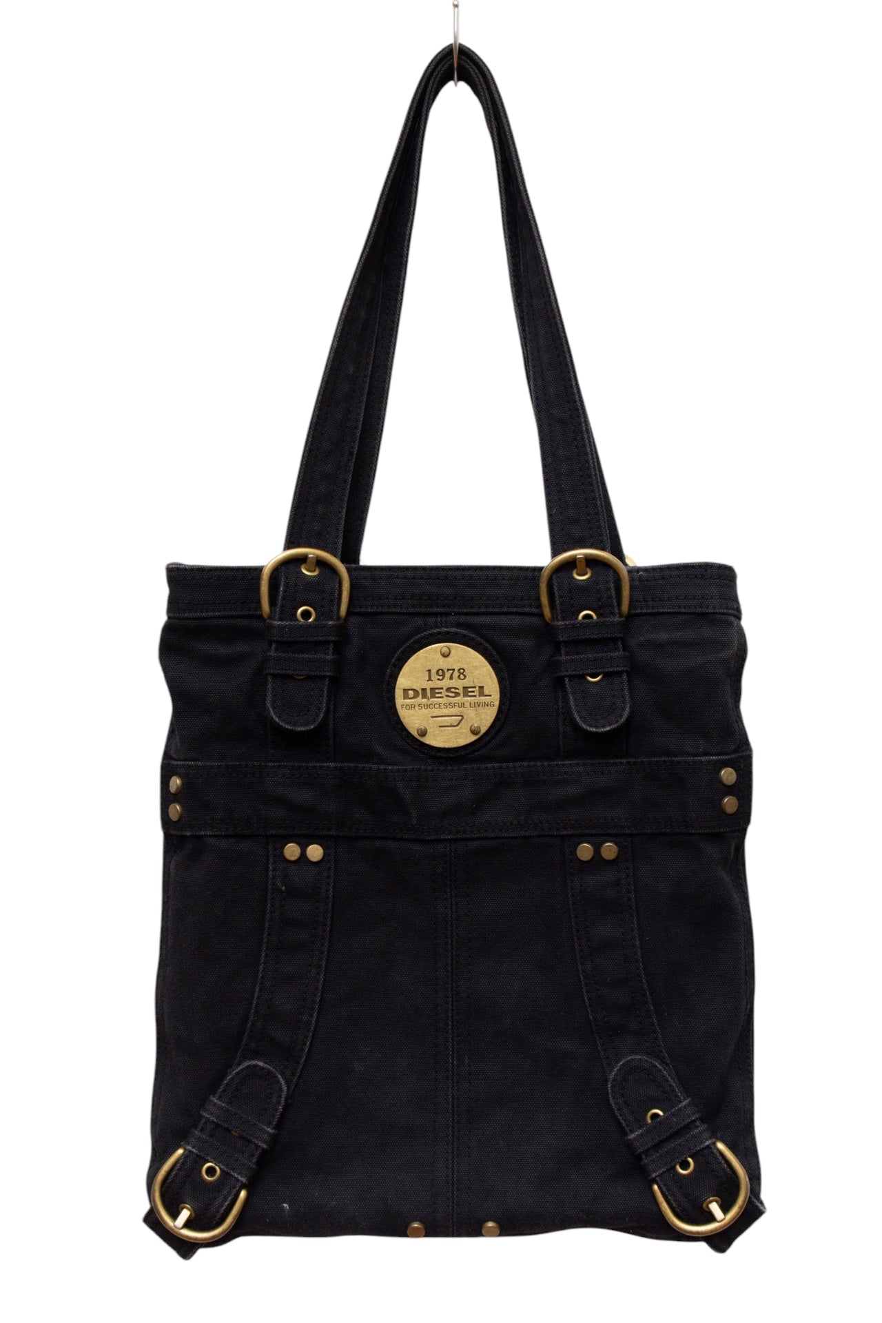 #118 Diesel Black Canvas Bag | Collection 139