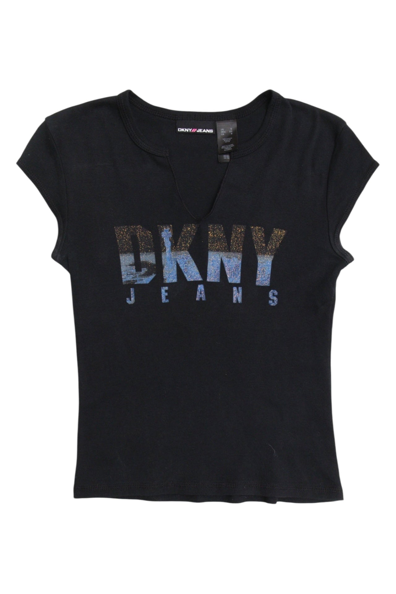 #29 Canada DKNY Jeans Printed Tee | C.147 | Size 8