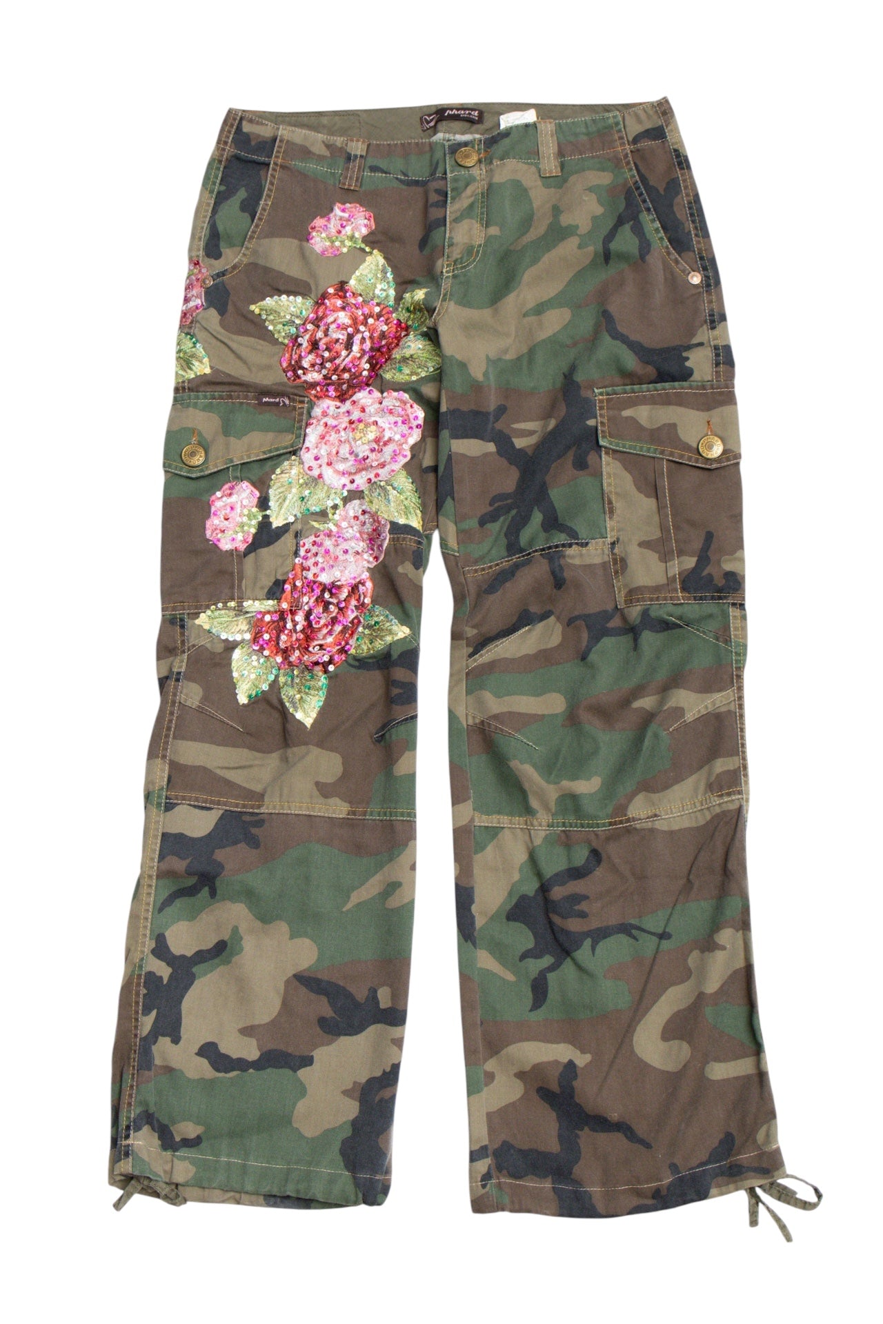 #29 Phard Camo Beaded Pants | Fast and Furious | Size 10