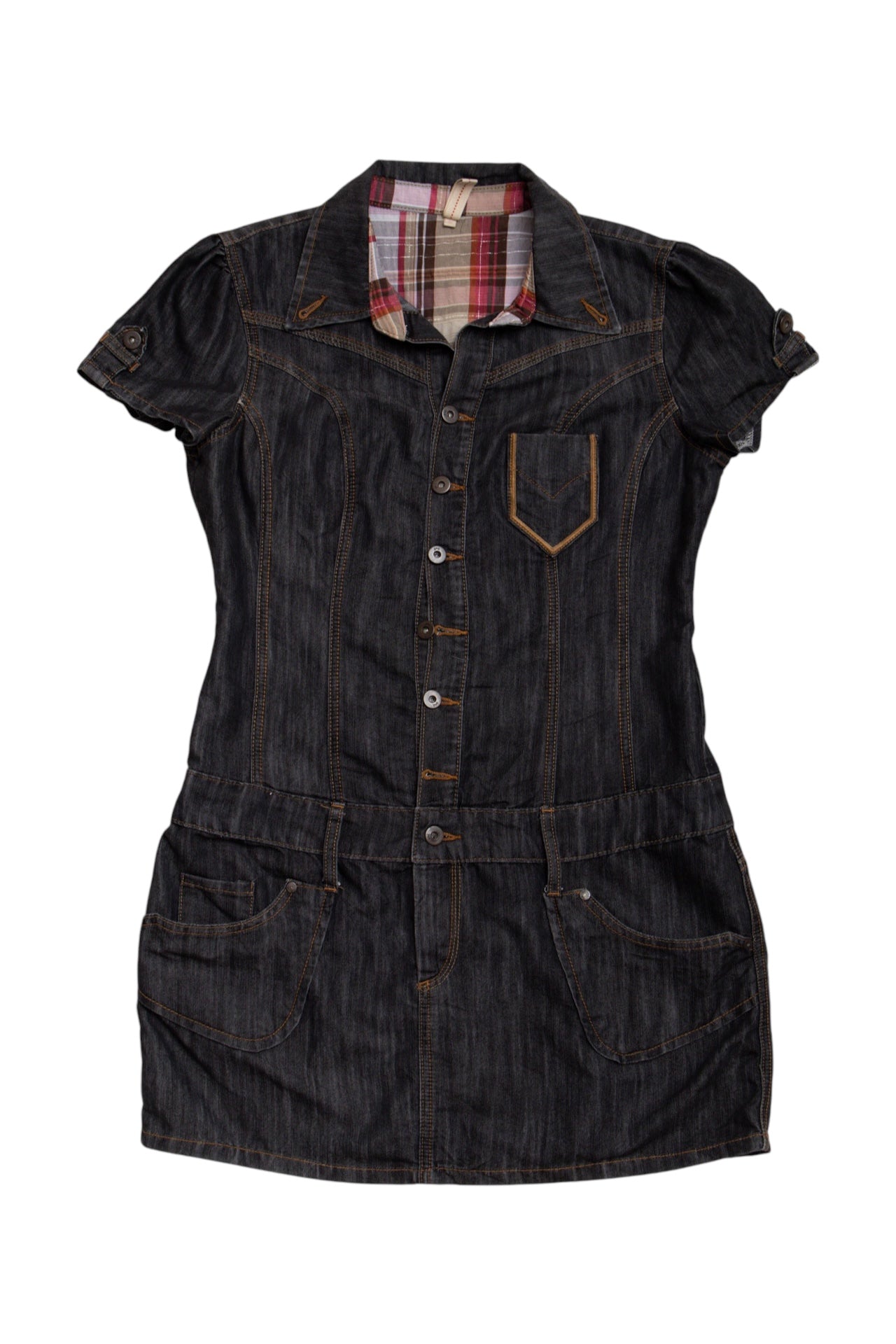 #77 Jeans Vero Mode Button Up Mini | C.146 | Size 12