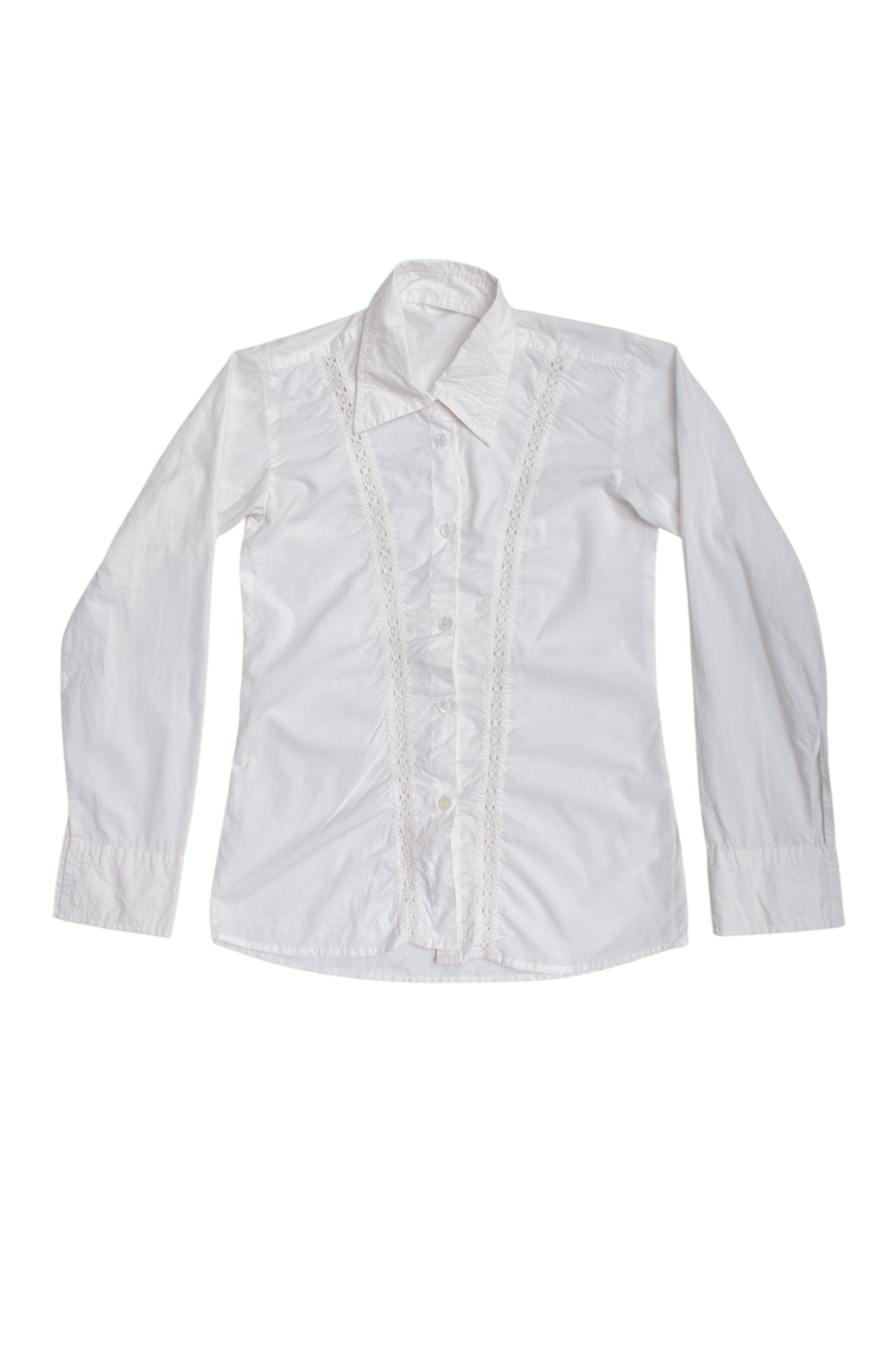 #33 White Linen Long Sleeve | Collection 141 | Size 8