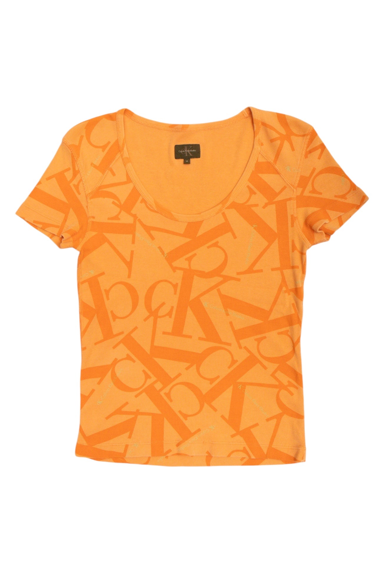 #33 Calvin Klein Orange Tee | Collection 140 | Size 10