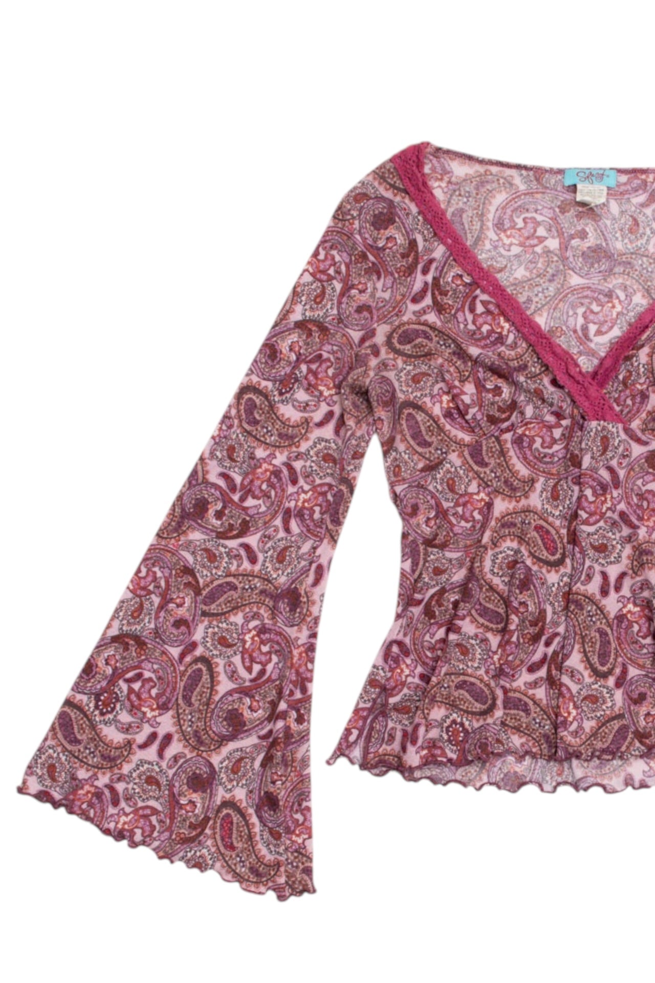 #35 Fairy Core Paisley Long Sleeve | C.147 | Size 10