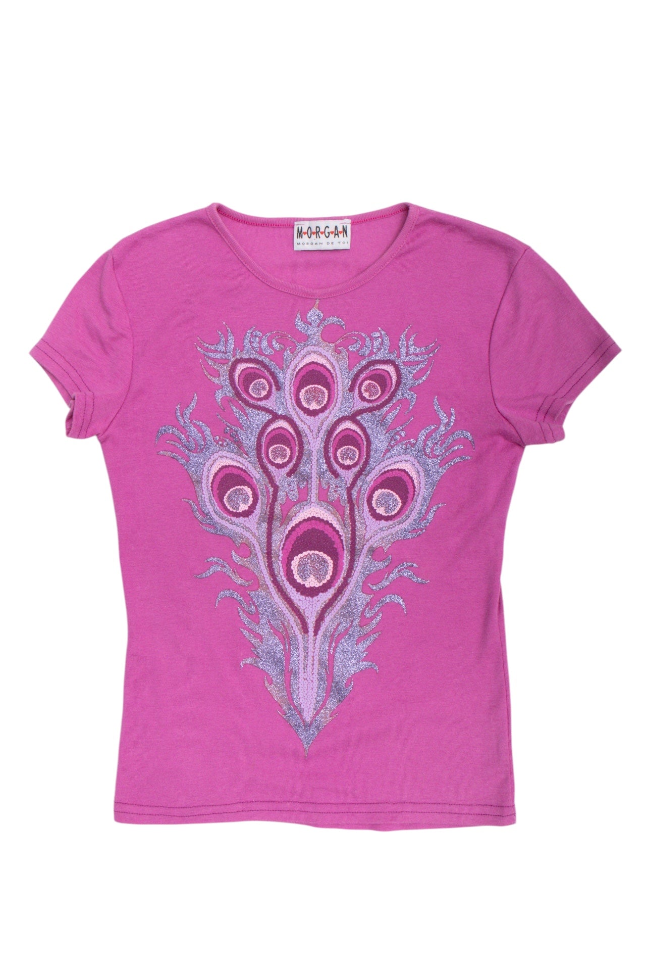 #34 Morgan Purple Glitter Tee | Collection 140 | Size 6/8