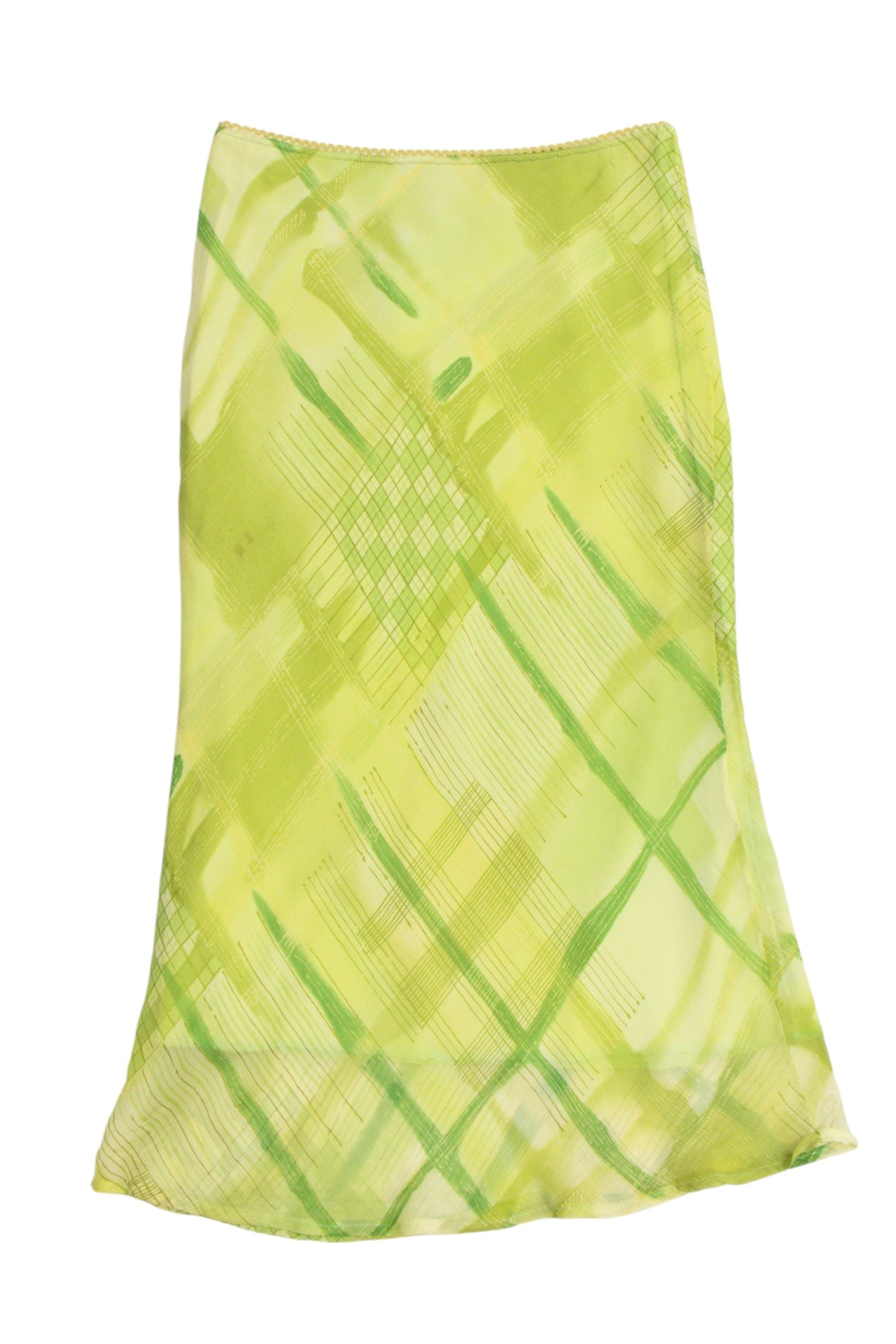 #40 Dollface Green Maxi Skirt | Mermaid | Size 10