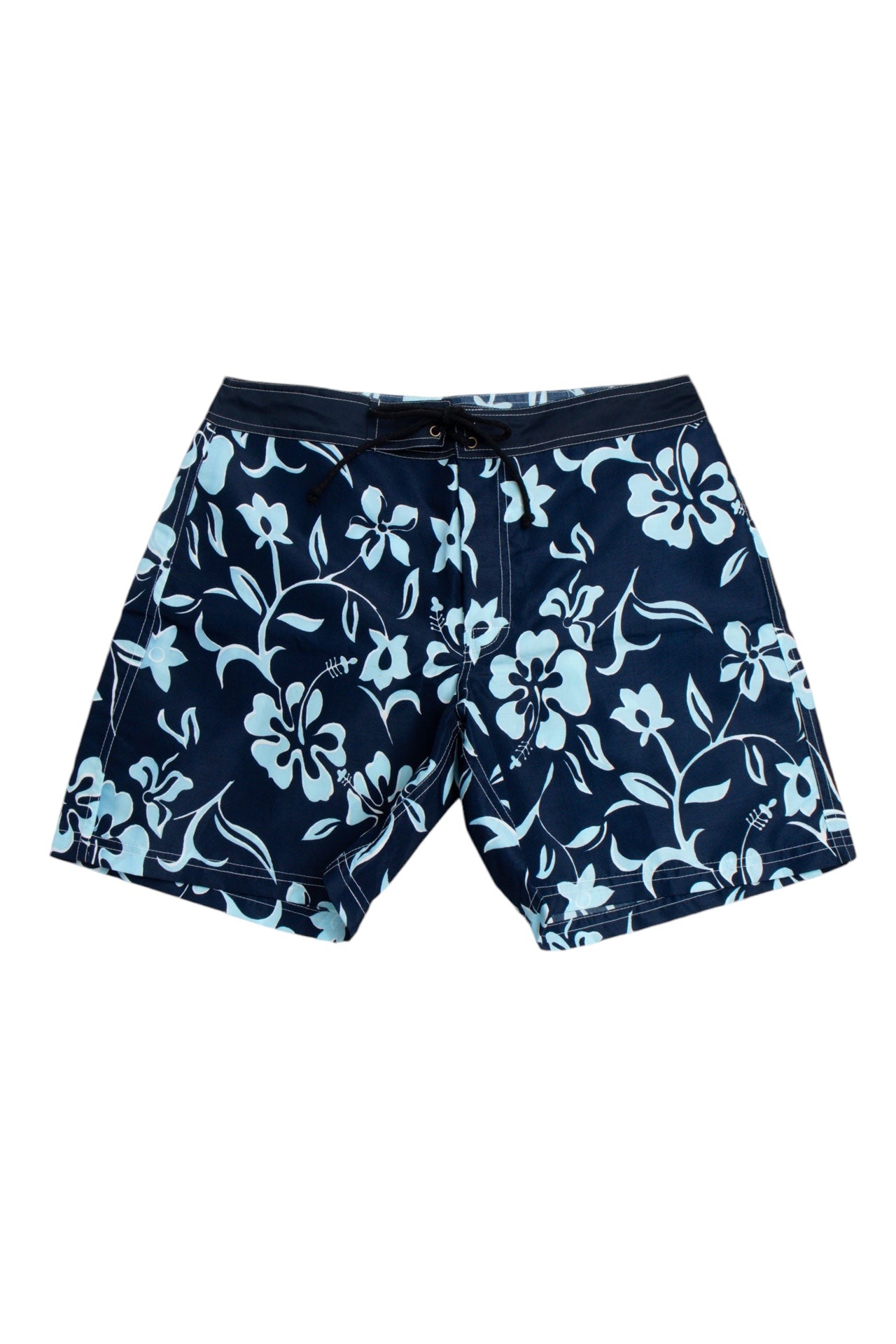 #40 Pi Navy Floral Board Shorts | H20 | Size 10