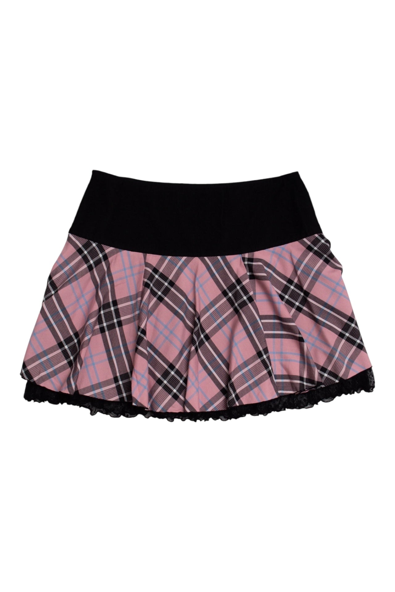 #88 Plaid Pleated Mini Skirt | C.147 | Size 12