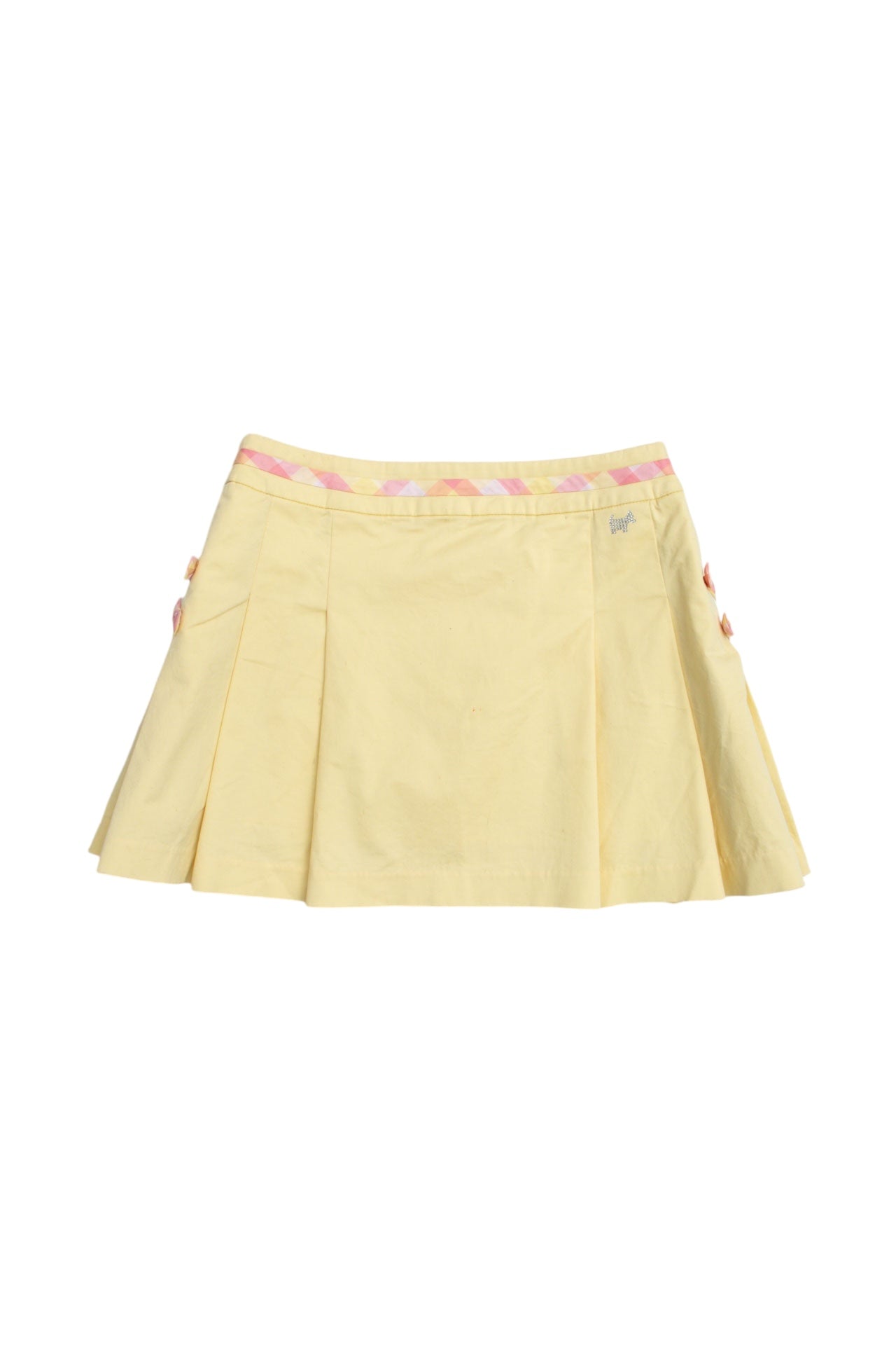 #44 Scottish House Yellow Pleated Mini | It's Britney Bitch | Size 8/10