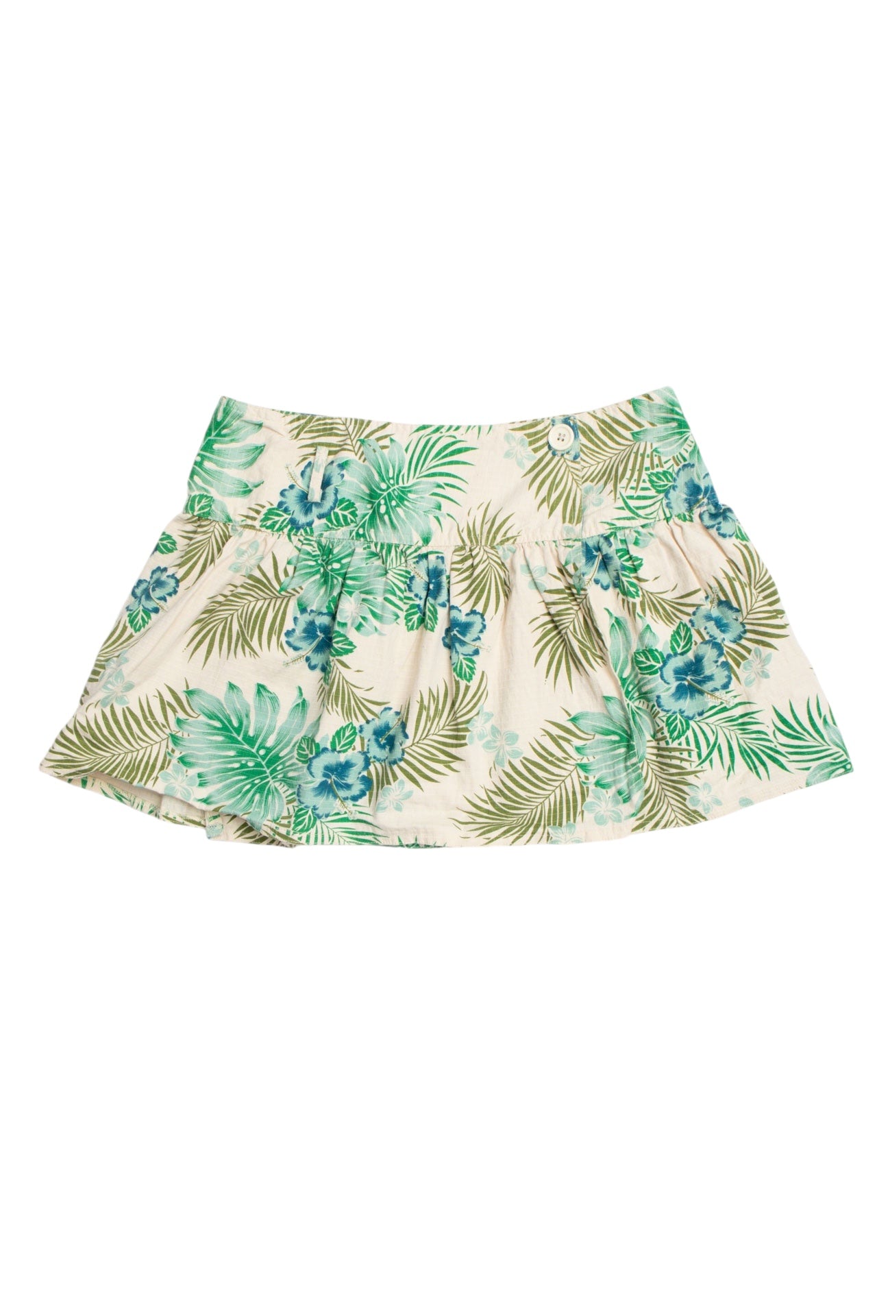 #45 Floral Pleated Wrap Skirt | H20 | Size 10