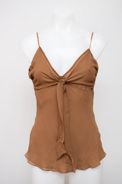 #011 Bebe Cami Brown | c. 212 | Size 8
