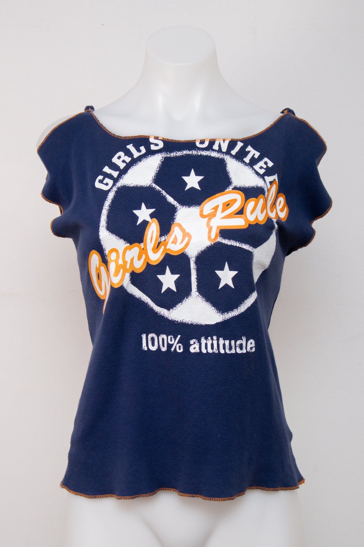 #165 Tammy Baby Tee Navy | c. 211 | Size 8