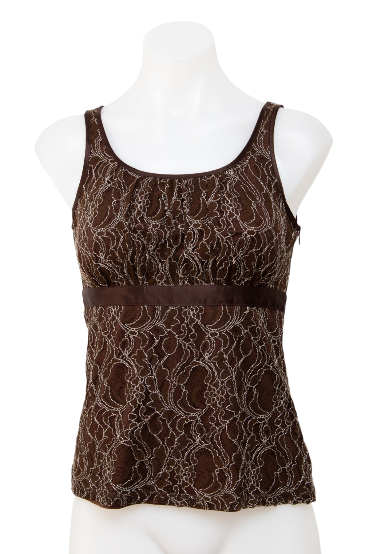 #050 Merona Top Brown | c. | Size 6/8