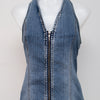 #035 Platinum Plush Tank Top Blue | c. 199 | Size 8