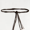 #27 Rope Beaded Belt Brown | c. 188