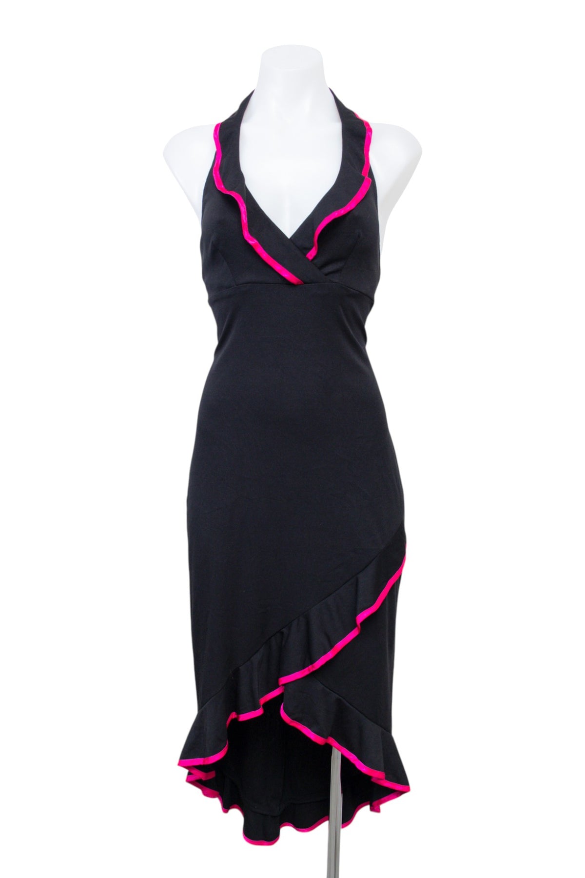 #132 Rampage Halter Top Black | c. 207 | Size 10