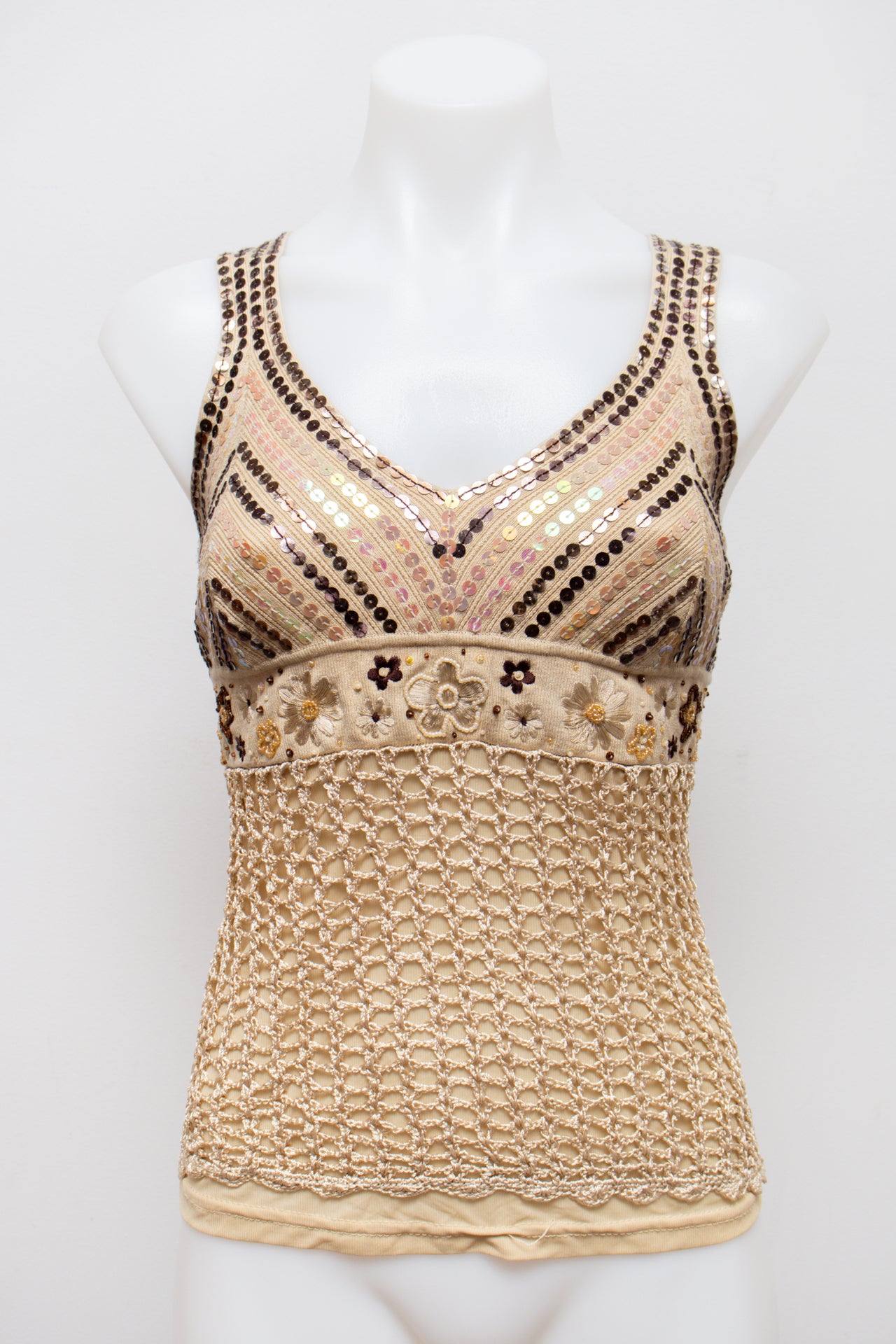 #70 Cupio Cami Top Beige | c. 191 | Size 10