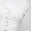#022 Folia Short Sleeve White | c. 209 | Size 8