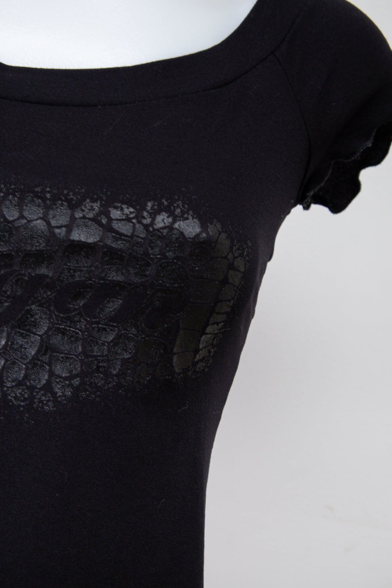 #78 Morgan T-shirt Black | c. 198 | Size 8