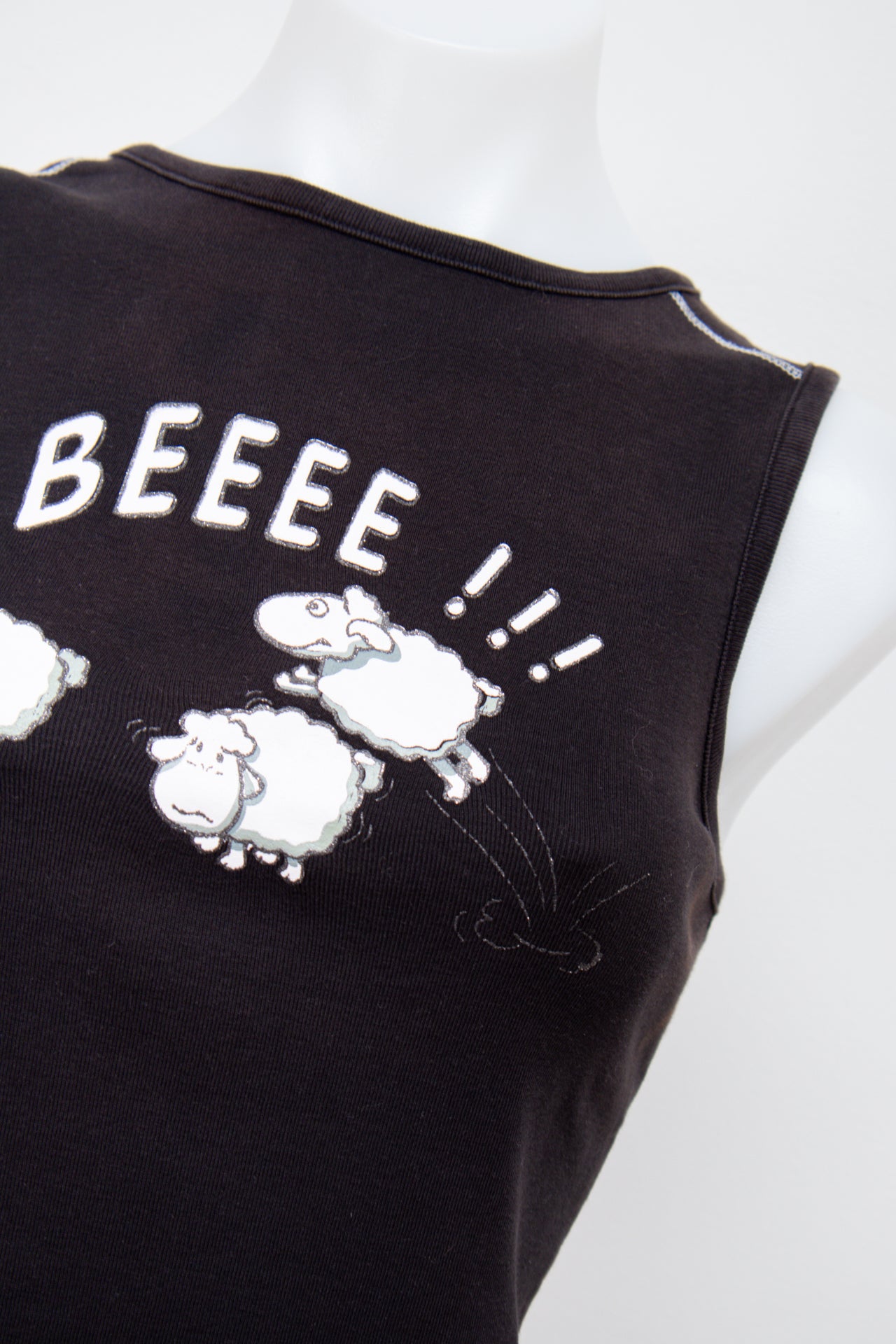 #63 Spot Tank Top Black | c. 198 | Size 12