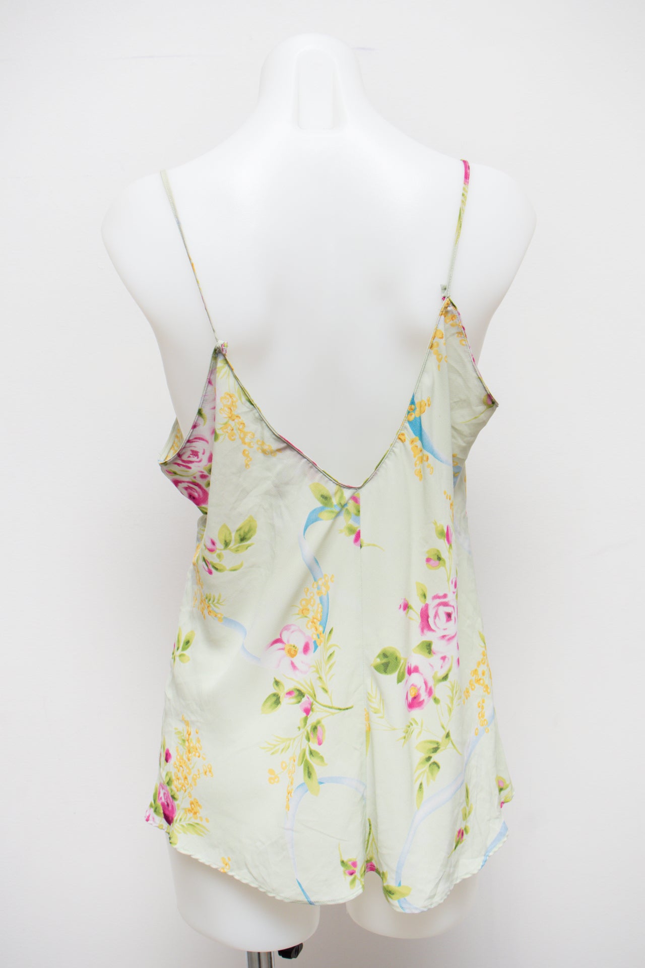 #45 Oscar De La Renta Pink Label Camisole Top Beige | c. 182 | Size 14