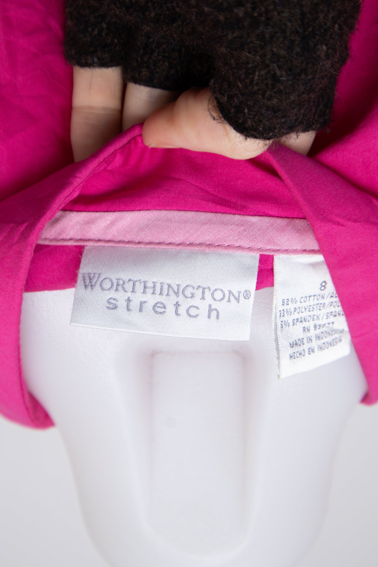 #088 Worthington Stretch T-shirt Pink | c. 200 | Size 10