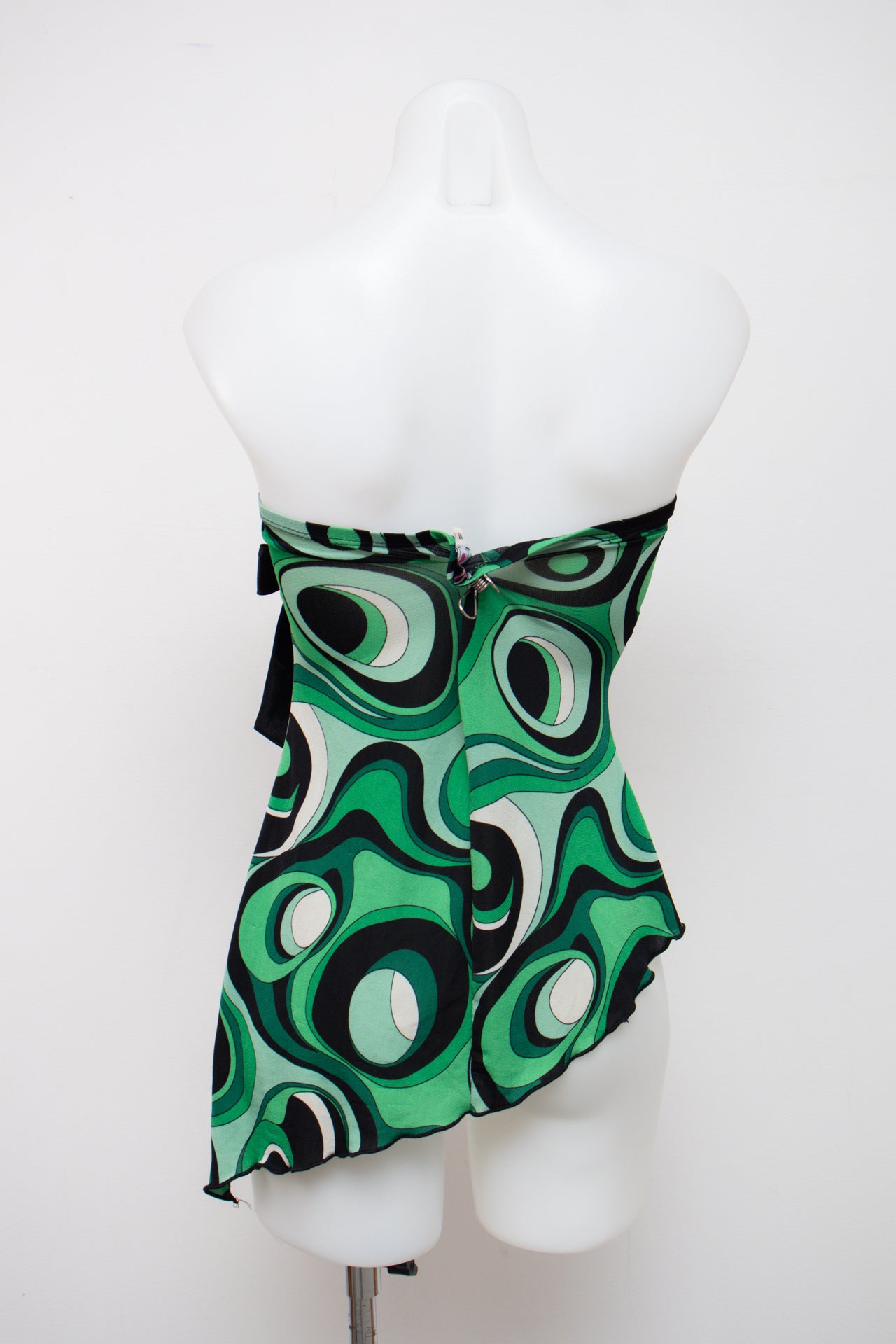 #108 Trixxi Halter Top Green | c. 206 | Size 8