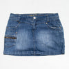 #184 Insider Denim Mini Skirt Blue | c. 191 | Size 8