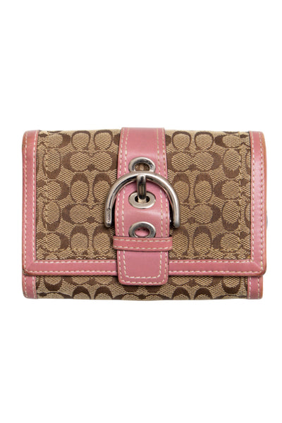 #002 Coach Wallet Pink | c. | Size