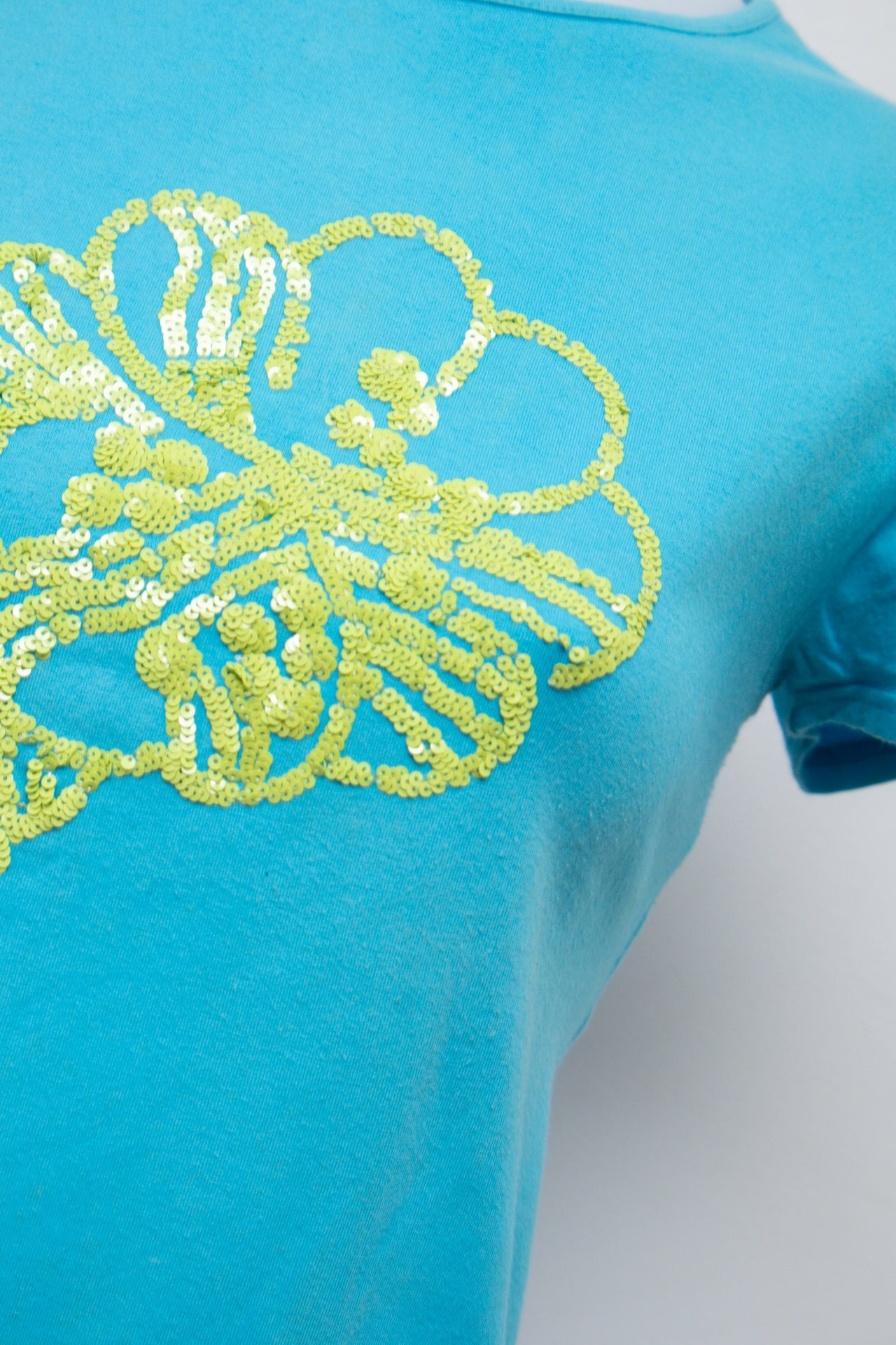 #208 La T-shirt T-shirt Blue | c. 203 | Size 8