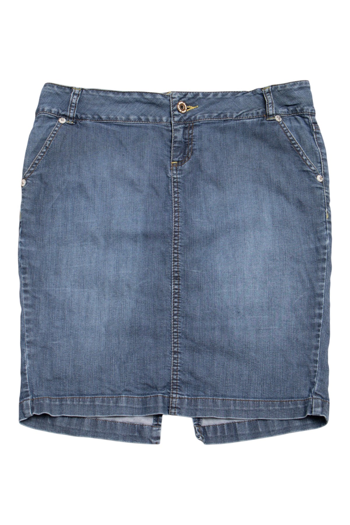 #156 Dkny Jeans Long Skirt Blue | c. 208 | Size 12