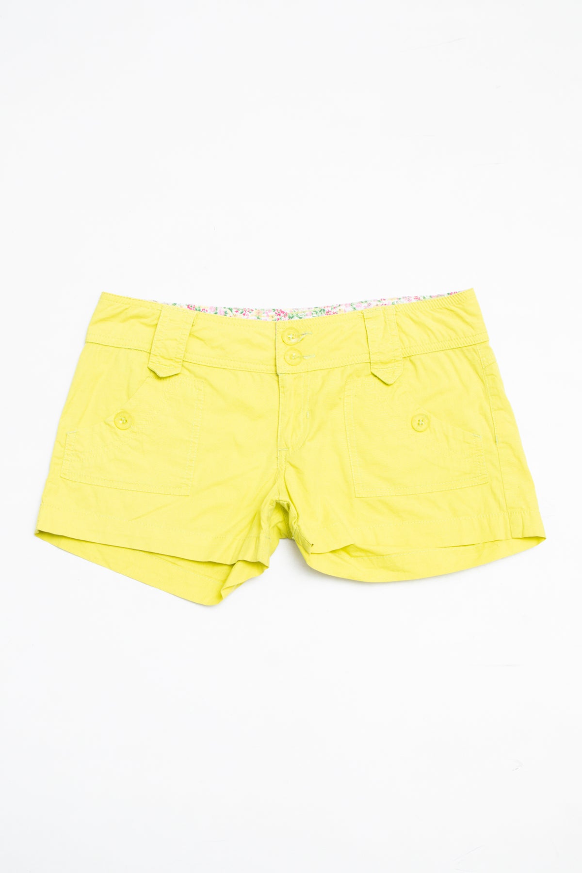 #152 Ticket Shorts Yellow | c. 207 | Size 8