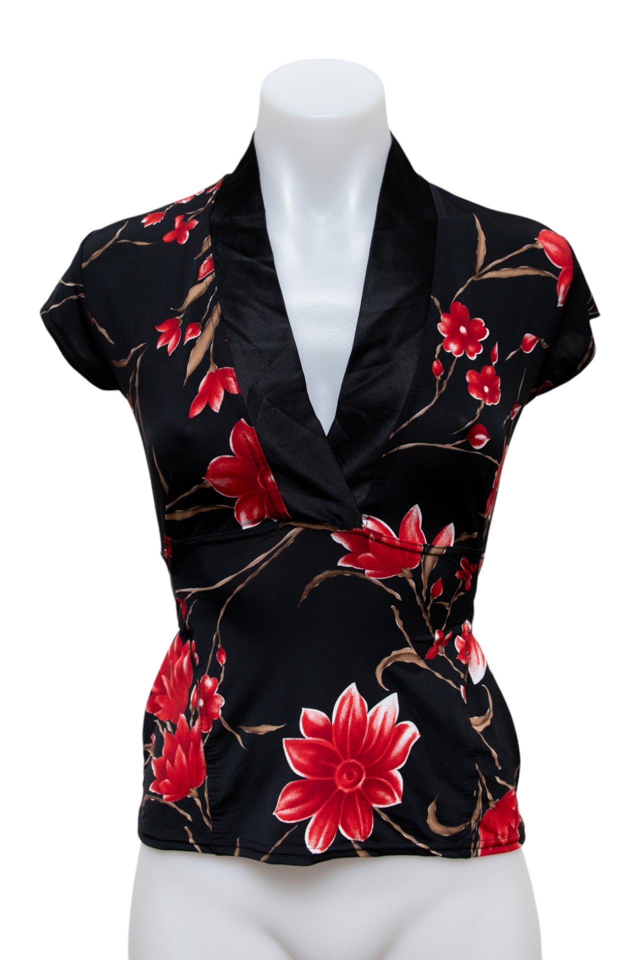 #43 Evita Camisole Top Black | c. 192 | Size 8