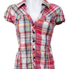 #057 3 Sixteen Short Sleeve Red | c. 209 | Size 8