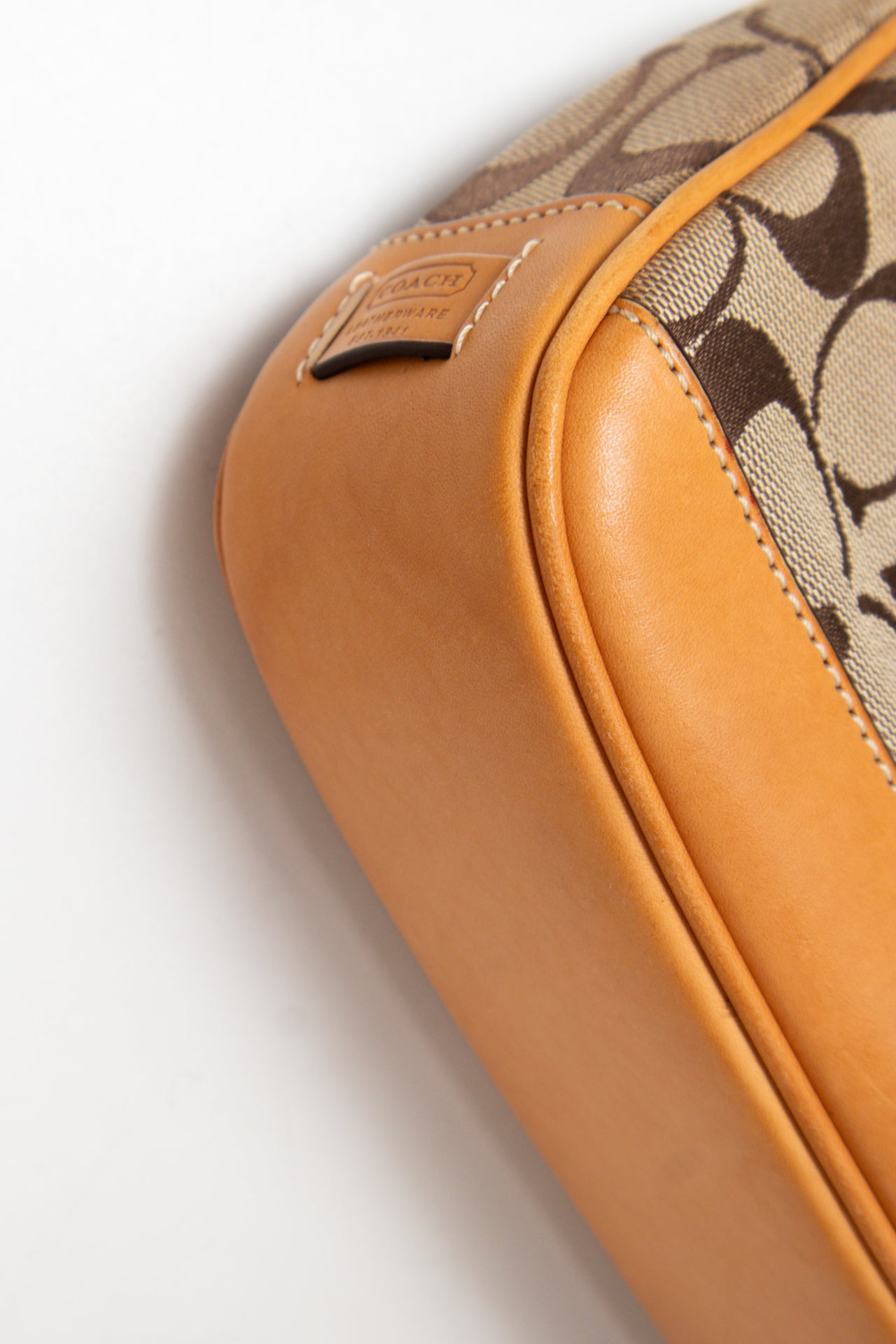 #164 Coach Shoulder Bag Brown | c. 187 | Size