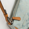 #167 Coach Shoulder Bag Blue | c. 183 | Size
