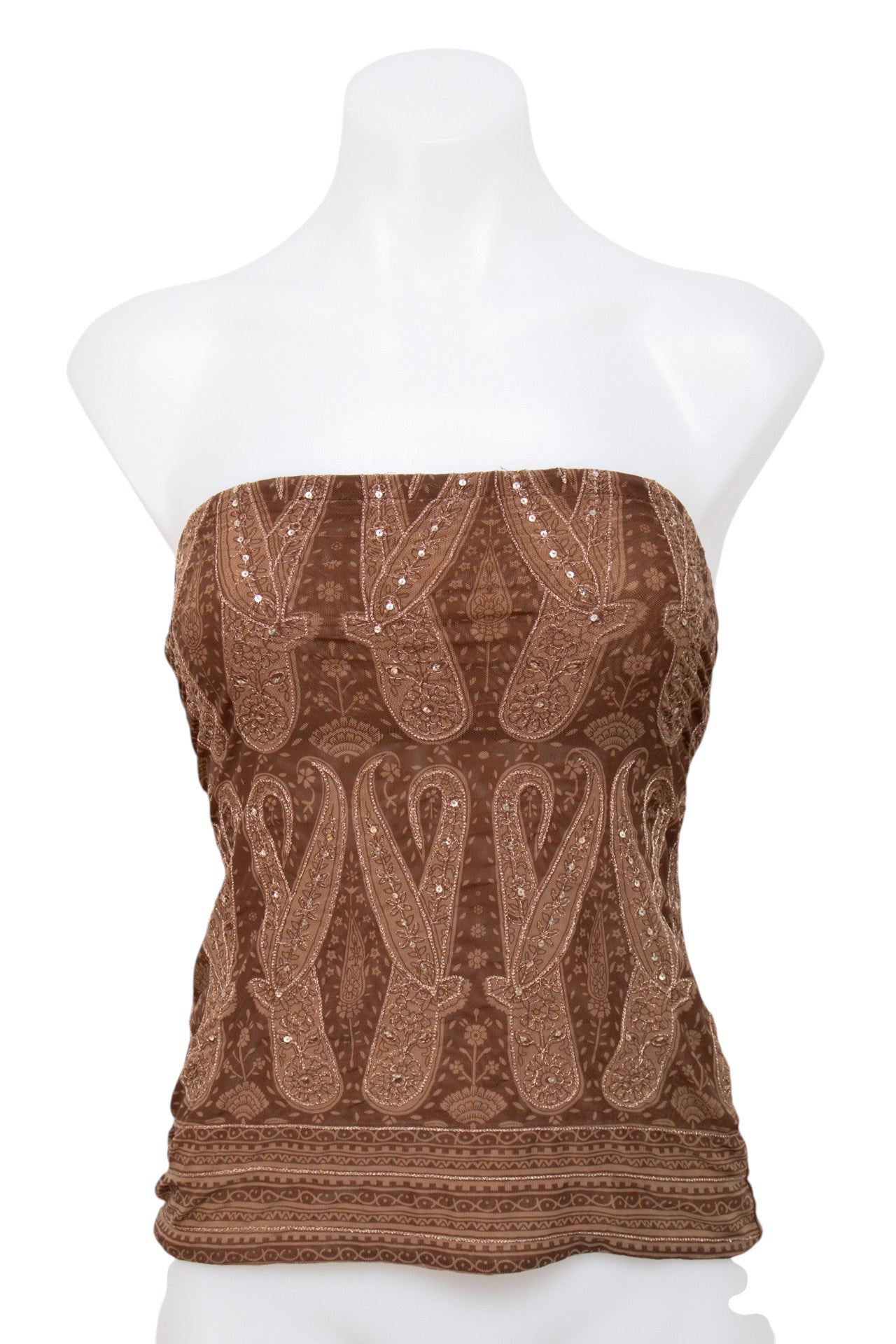#001 Maurices Cami Top Brown | c. 200 | Size 8