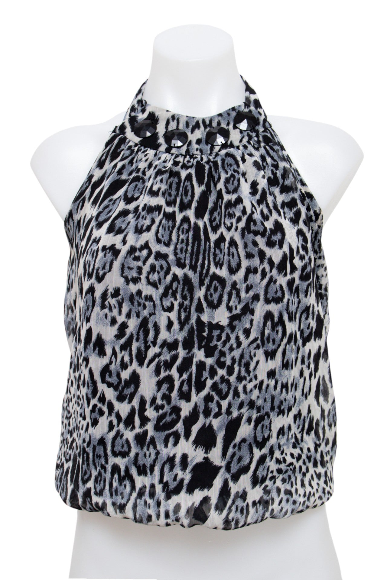 #022 Forever 21 Halter Top Black | c. 203 | Size 8