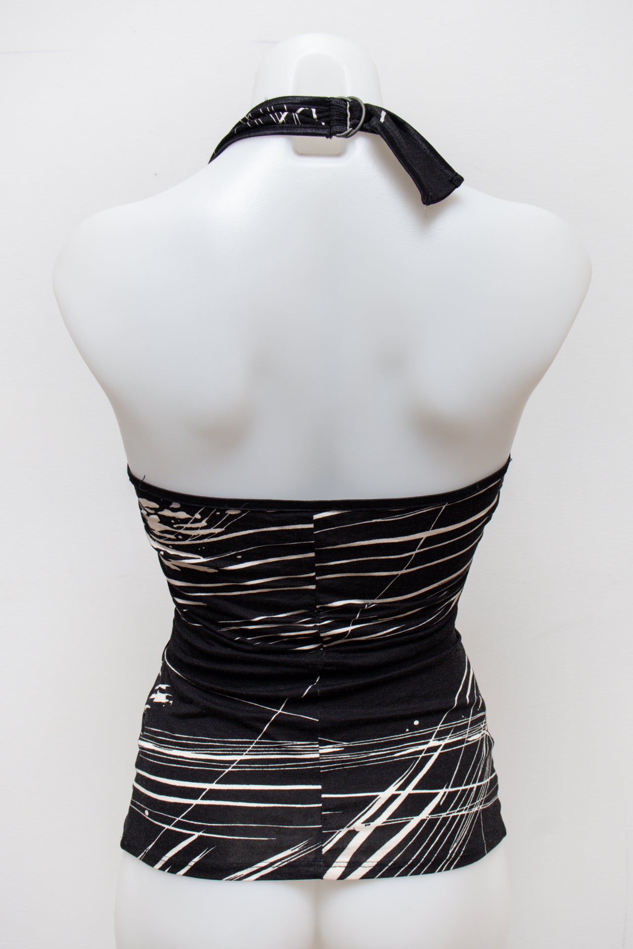 #43 Bebe Halter Top Black | c. 190 | Size 10