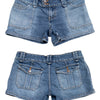 #181 No Boundaries Booty Short Blue | c. 209 | Size 8