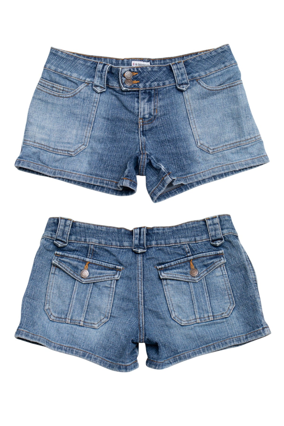 #181 No Boundaries Booty Short Blue | c. 209 | Size 8