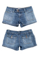#181 No Boundaries Booty Short Blue | c. 209 | Size 8