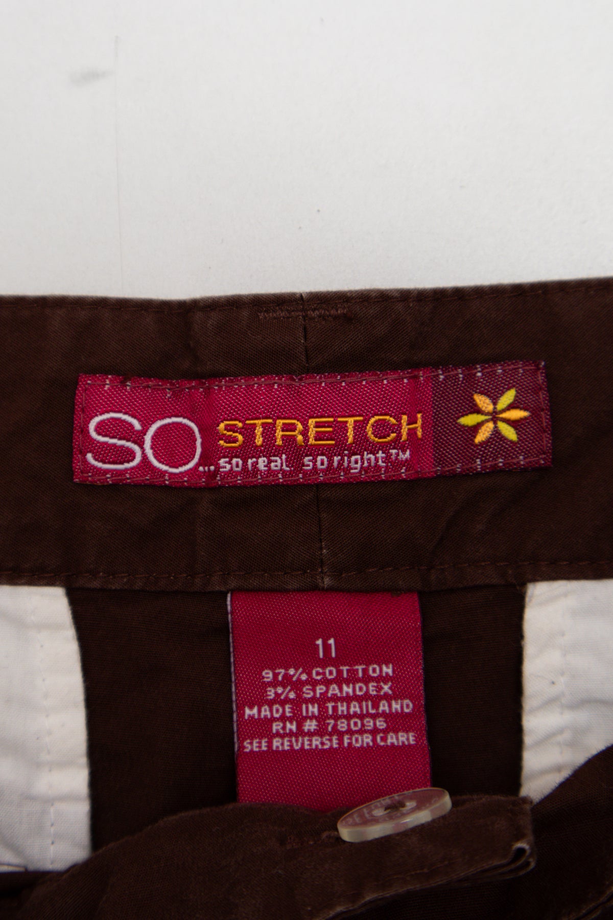 #098 So Capris Brown | c. 209 | Size 10/12