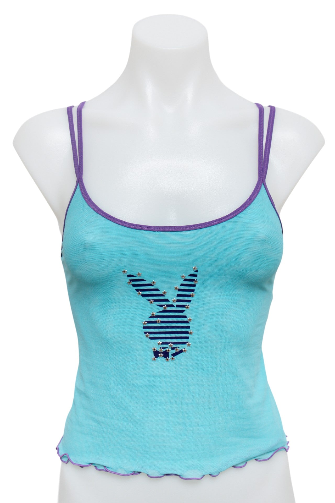 #09 Playboy Intimates Camisole Top Blue | c. 185 | Size 12