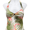 #29 Sun Blush Halter Top Green | c. 192 | Size 8