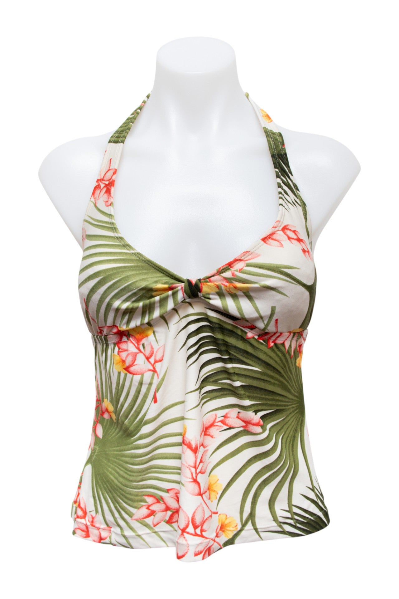 #29 Sun Blush Halter Top Green | c. 192 | Size 8
