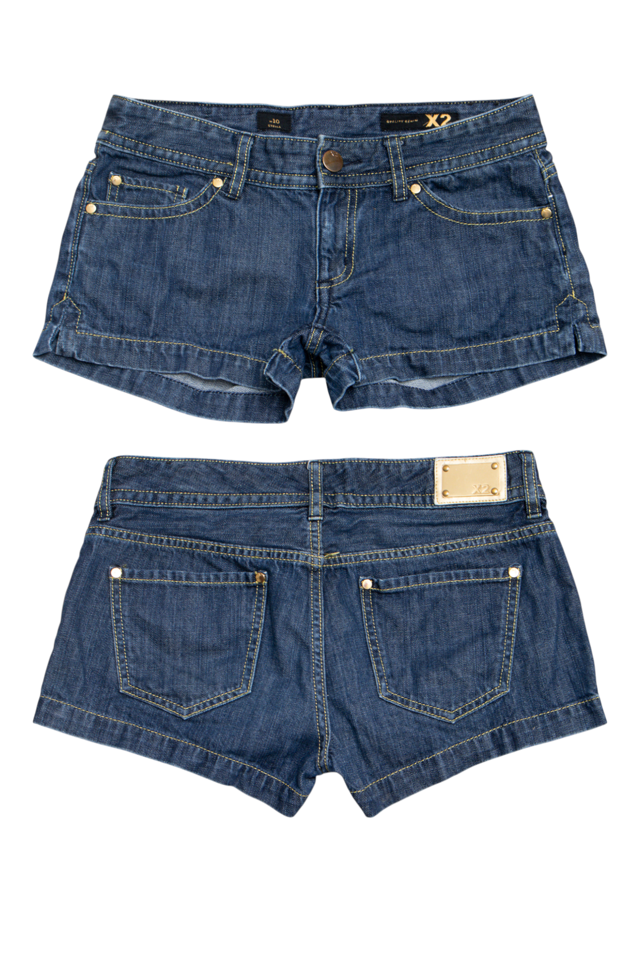 #101 X2 Denim Shorts Blue | c. 201 | Size 8