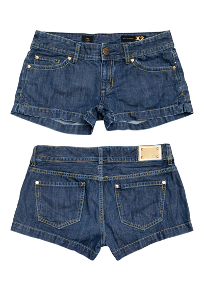 #101 X2 Denim Shorts Blue | c. 201 | Size 8