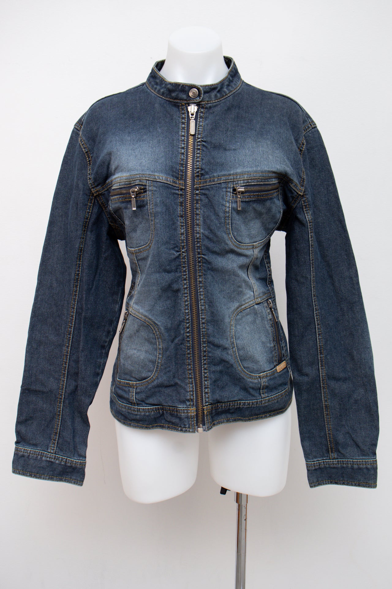 #99 Buffalo David Bitton Jacket Blue | c. 197 | Size 12
