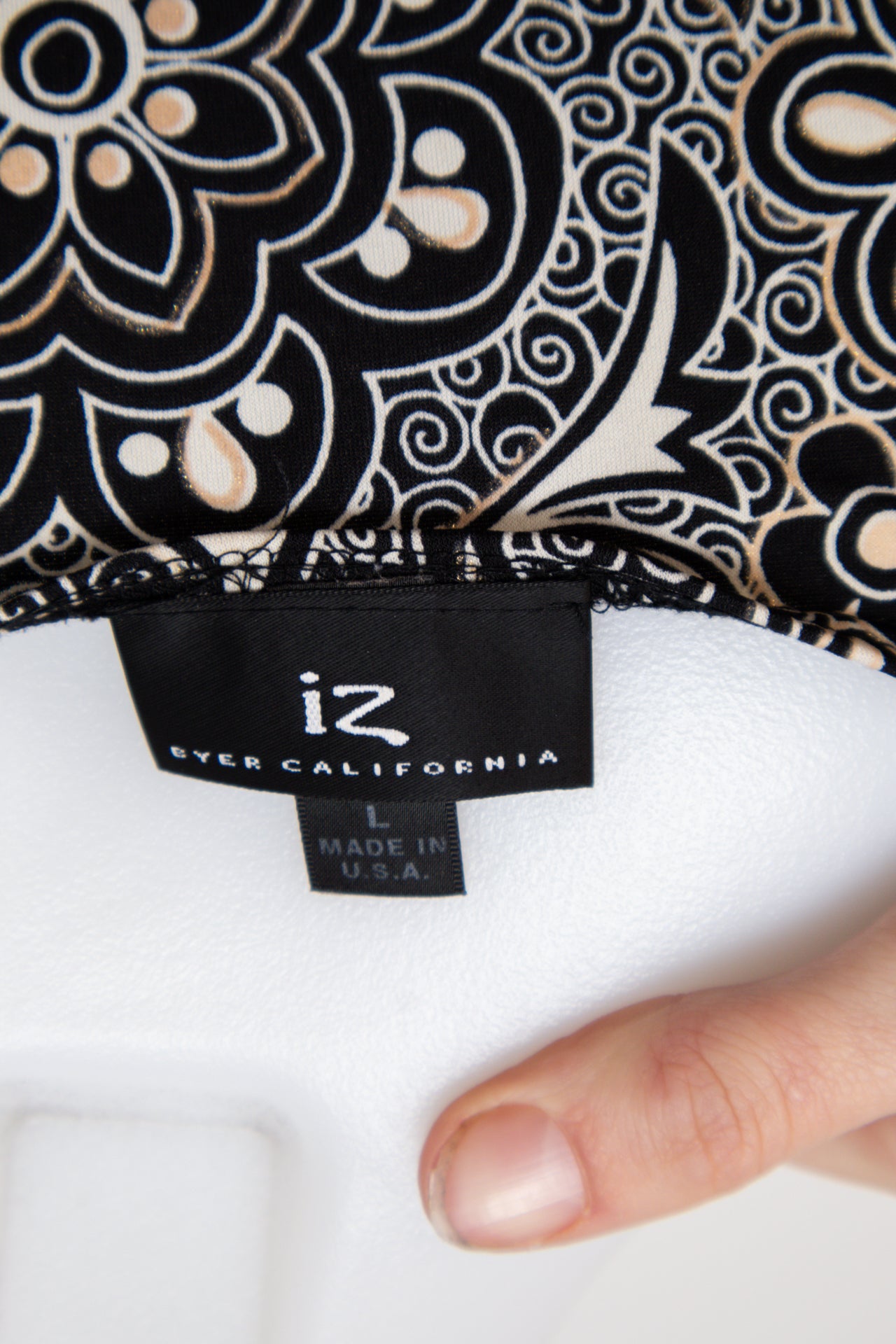 #026 Iz California Camisole Top Black | c. | Size 12